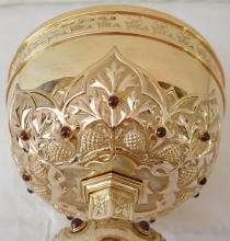 John Hardman sterling silver Ciborium